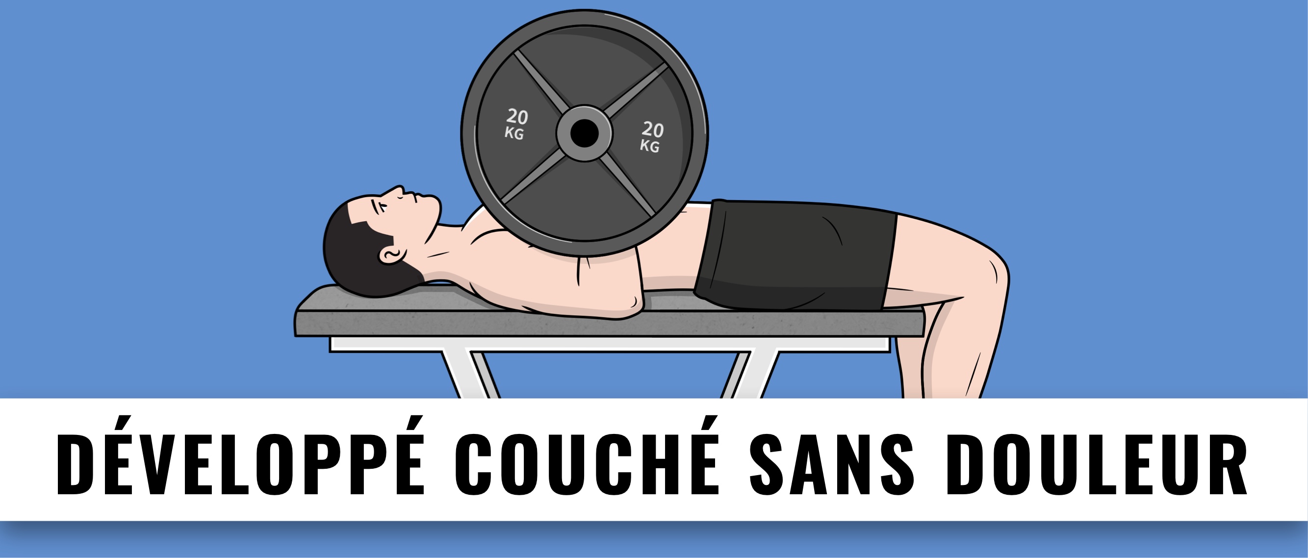 développé couché sans douleur