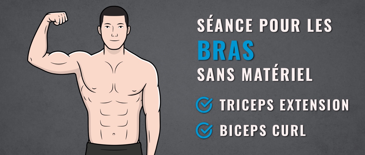 séance pour les bras sans matériel