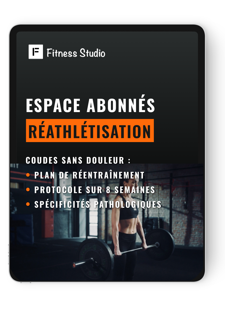 rehab tendinite du coude