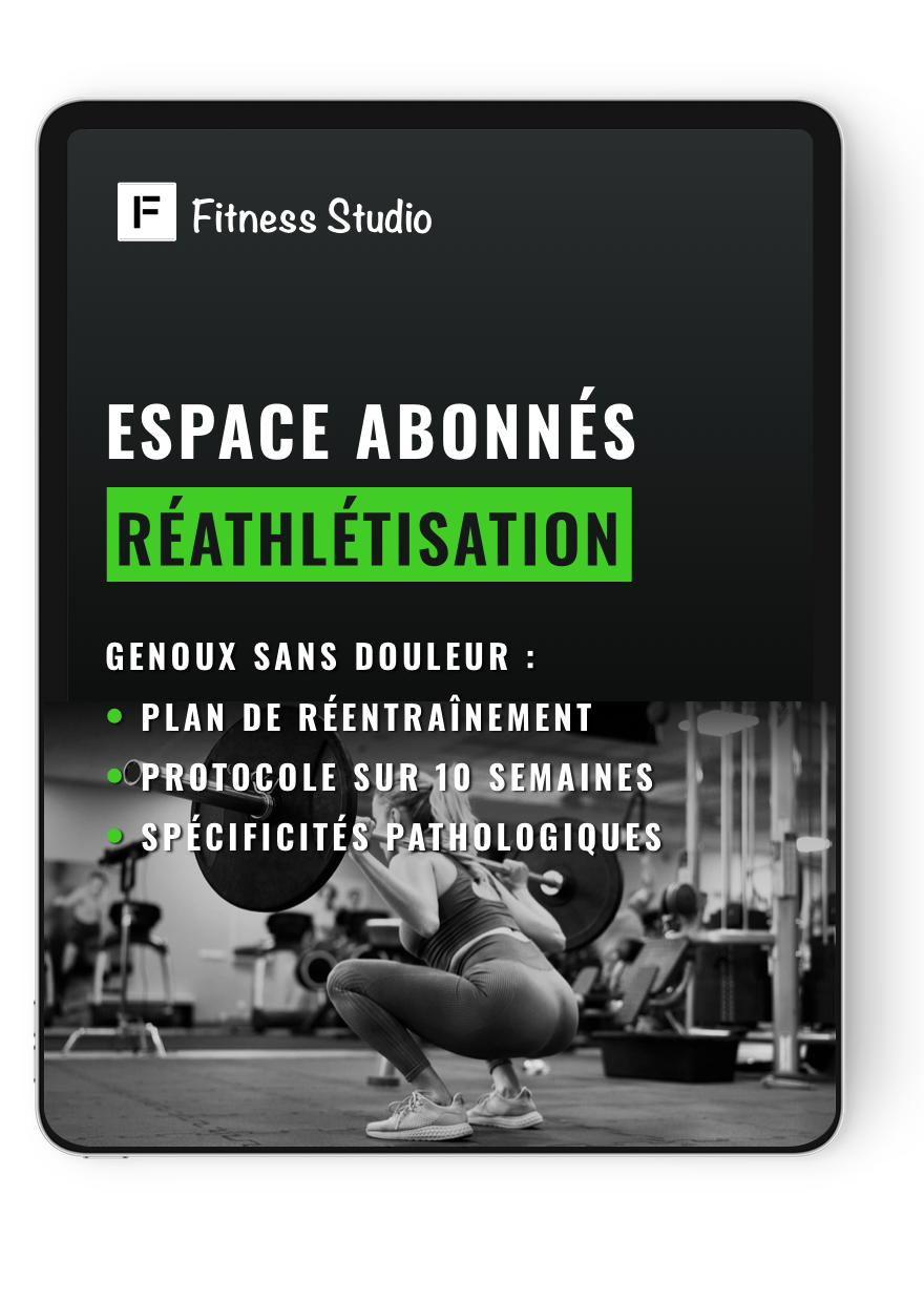 image espace abonnés genoux sans douleur