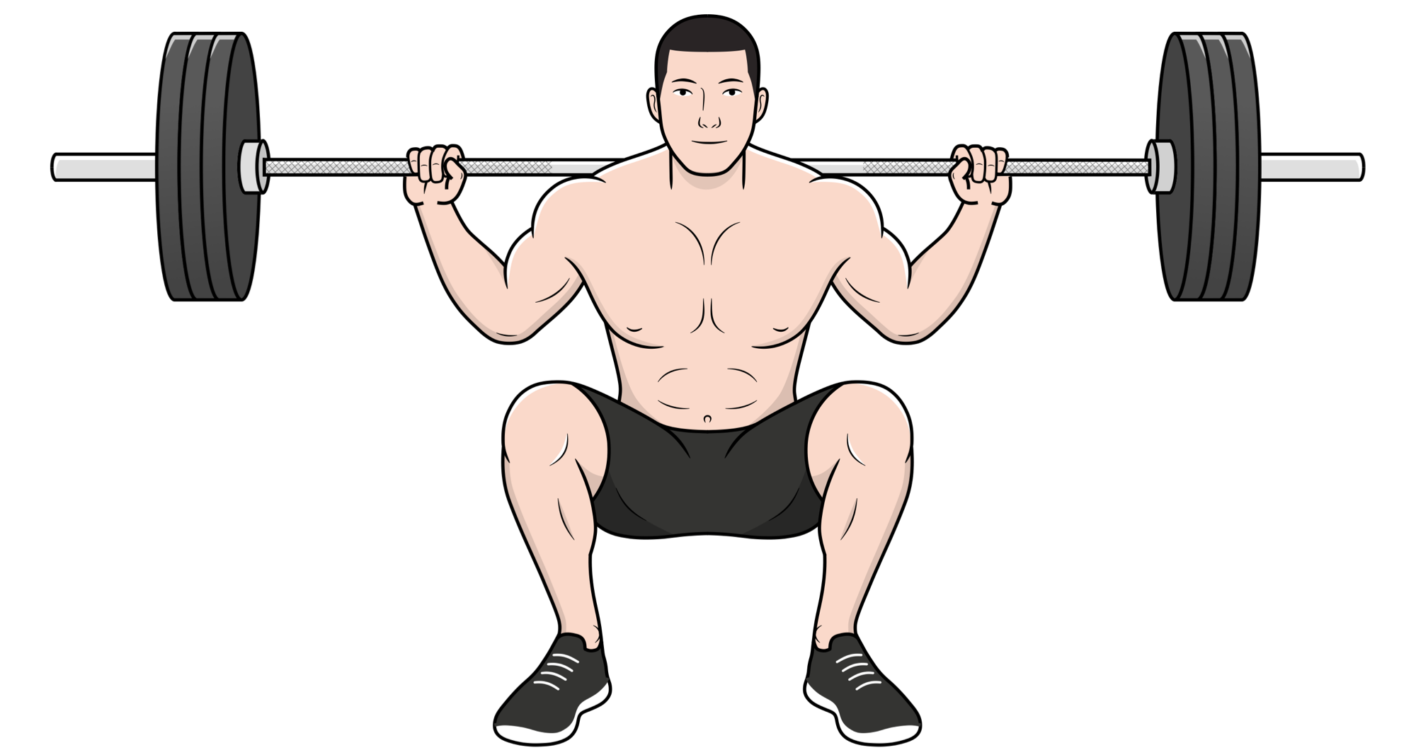 Squat à la barre