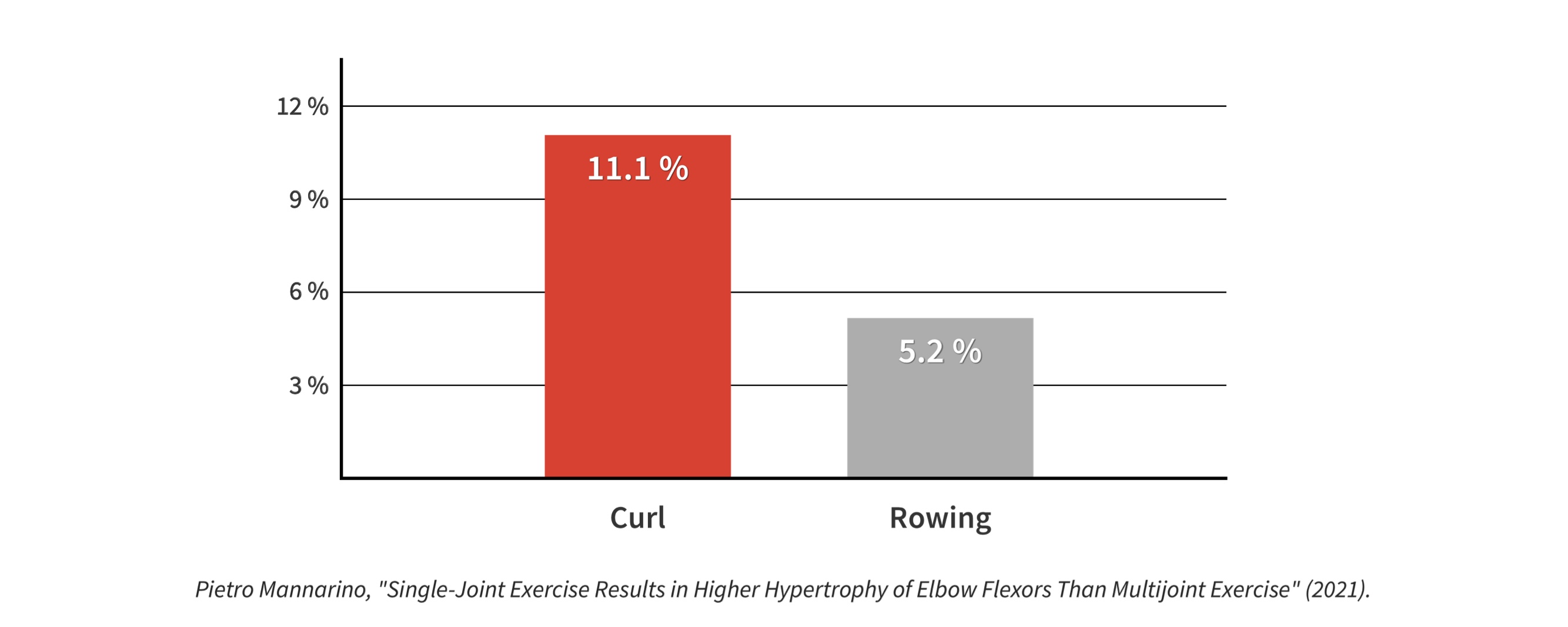 Progression des biceps au curl et au rowing